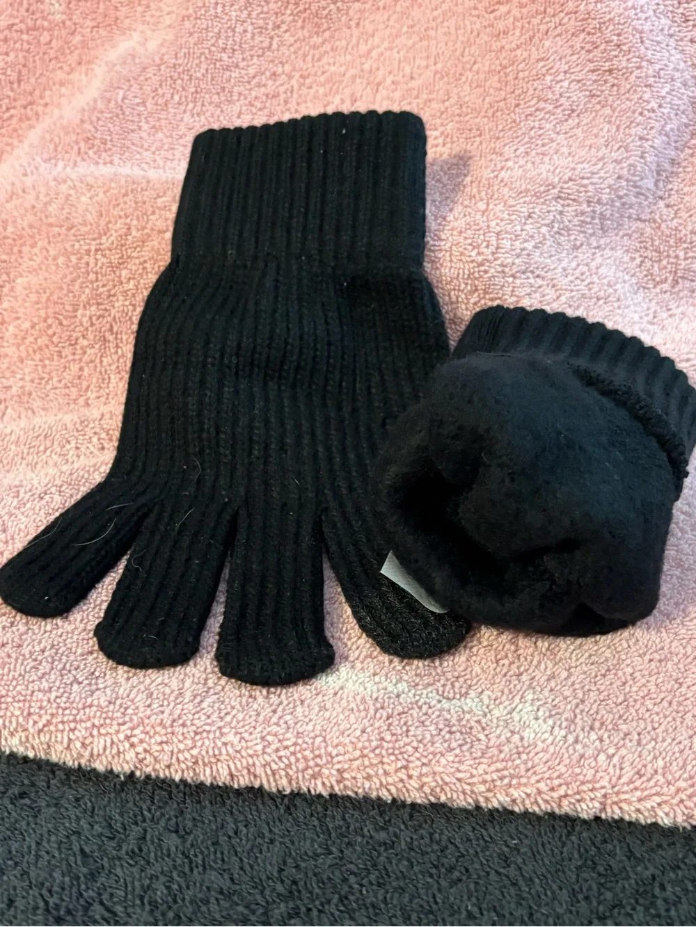 Unisex Pom Pom Beanie & Gloves Set with Socks - Warm Winter Accessories NWOT